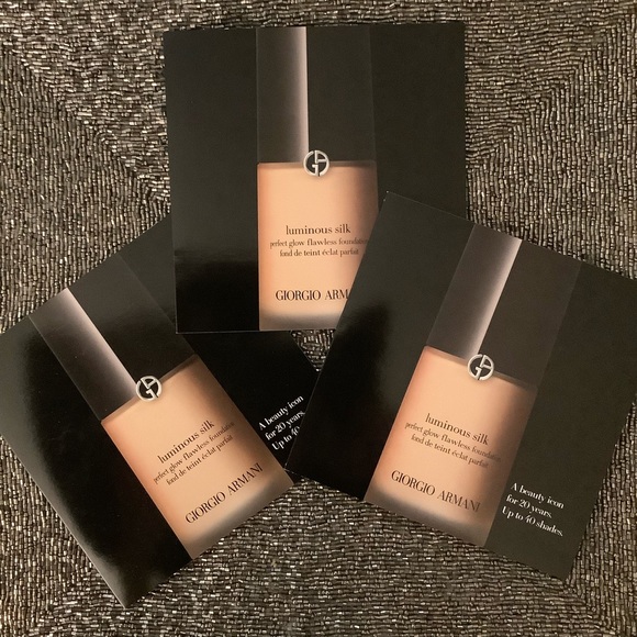 4️⃣ FOR 💲1️⃣5️⃣ 💛 FOUNDATION BUNDLE 💛 HUDA BEAUTY • LANCOME • ARMANI - Picture 8 of 9